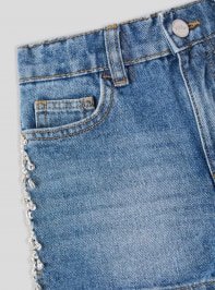 Short en Jeans Fille Terranova