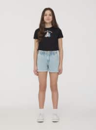 Pantalone Jeans Corto Bambina Kids