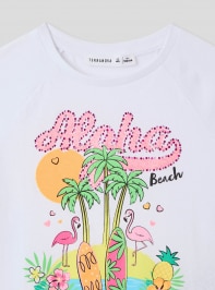 Camiseta manga corta Niña Terranova