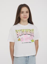 T-Shirt MC Dziewczynka Terranova