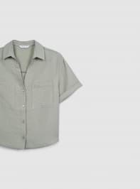 Camisa manga corta Mujer Terranova