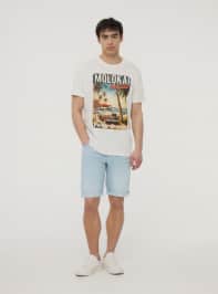 Pantalone Jeans Corto Herren Terranova