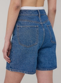 Pantalone Jeans Corto Donna Terranova