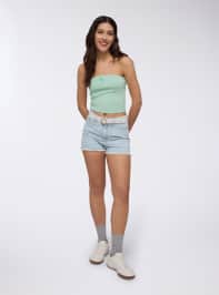 Jeans cortos Mujer Terranova