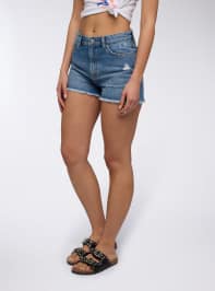 Short en Jeans Femme Terranova
