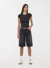 Short en Jeans Femme Terranova