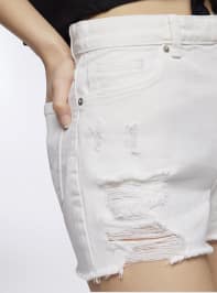 Pantalone Jeans Corto Donna Terranova