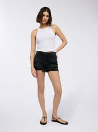 Pantalone Jeans Corto Donna Terranova