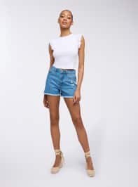 Jeans cortos Mujer Terranova