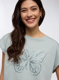 Short-sleeved T-shirt Woman Terranova