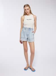 Short en Jeans Femme Terranova