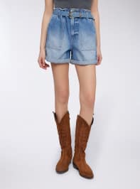 Pantalone Jeans Corto Donna Terranova
