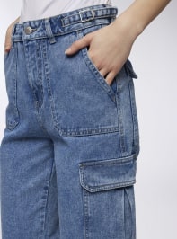 Pantalone Jeans Lungo Donna Terranova