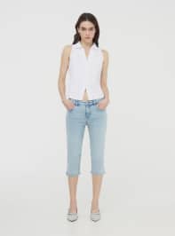 Short en Jeans Femme Terranova