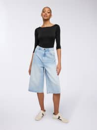 Short pants jeans Woman Terranova