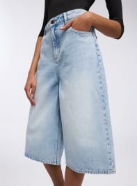 Short pants jeans Woman Terranova