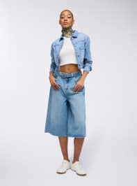 Short en Jeans Femme Terranova