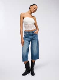 Jeans cortos Mujer Terranova