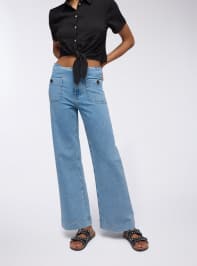 Pantalone Jeans Lungo Donna Terranova