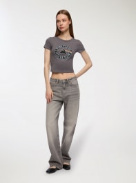 T-Shirt MC Damen Terranova