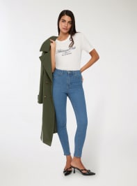 Long pants jeans Woman Terranova