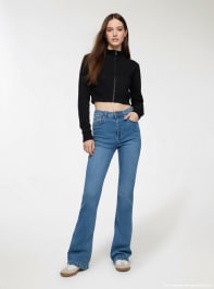 Długie spodnie jeansowe Donna Terranova