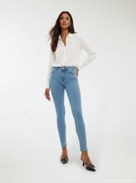 Long pants jeans Woman Terranova