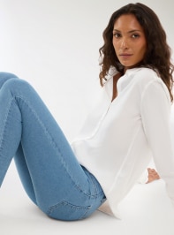 Pantalone Jeans Lungo Donna Terranova