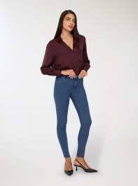 Pantalone Jeans Lungo Donna Terranova