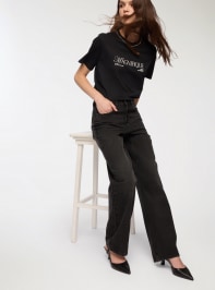 Pantalone Jeans Lungo Donna Terranova