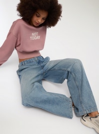 Pantalone Jeans Lungo Donna Terranova