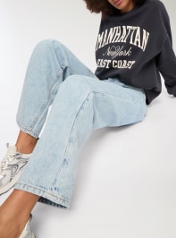 Pantalone Jeans Lungo Donna Terranova