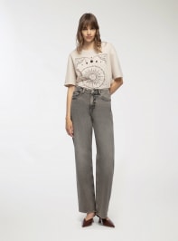 Long pants jeans Woman Terranova