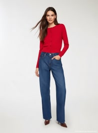 Pantalone Jeans Lungo Donna Terranova