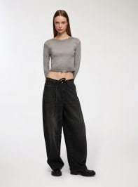 Long pants jeans Woman Terranova