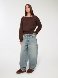 Pantalone Jeans Lungo Donna Terranova