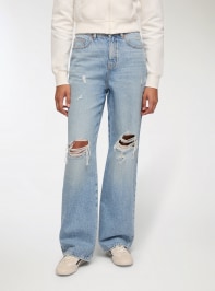 Pantalone Jeans Lungo Damen Terranova