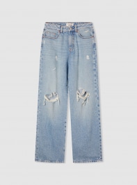 Pantalone Jeans Lungo Damen Terranova