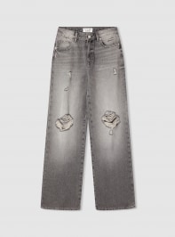 Long pants jeans Woman Terranova