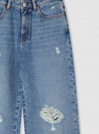 Pantalone Jeans Lungo Donna Terranova