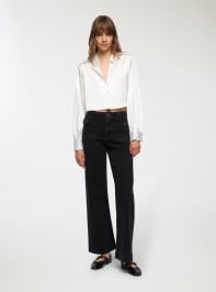 Pantalone Jeans Lungo Donna Terranova