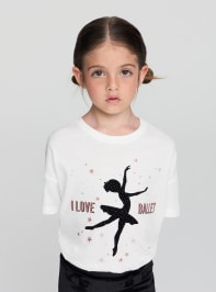Short-sleeved T-shirt Girls Terranova
