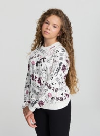 Sweat shirt Fille Terranova