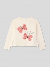 Long-sleeved T-shirt Girls Terranova