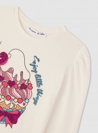 Long-sleeved T-shirt Girls Terranova
