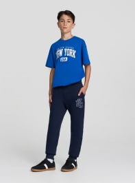 Full-length gym pants Boys Terranova
