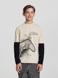 T-Shirt ML Chłopiec Terranova