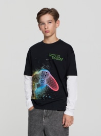 T-Shirt ML Junge Terranova