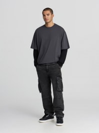 Pantalone Jeans Lungo Herren Terranova