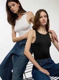 Top/Top bez rękawów Donna Terranova